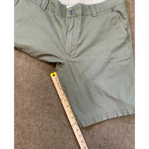 Columbia Chino Shorts‎ Mens 38x10 Flat Front Canvas Hiking Camping Outdoors - Picture 7 of 9